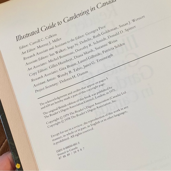 Illustrated Guide to Gardening in Canada  - Readers Digest - 1970’s - Picture 5 of 5